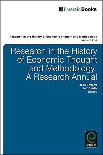 Research in the History of Economic Thought and Methodology: A Research Annual