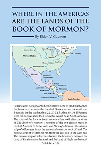 Where in the Americas are the Lands of the Book of Mormon?