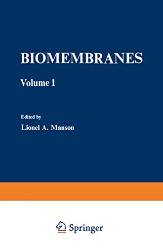 Biomembranes: Volume 1 (Biomembranes, 1, Band 1)