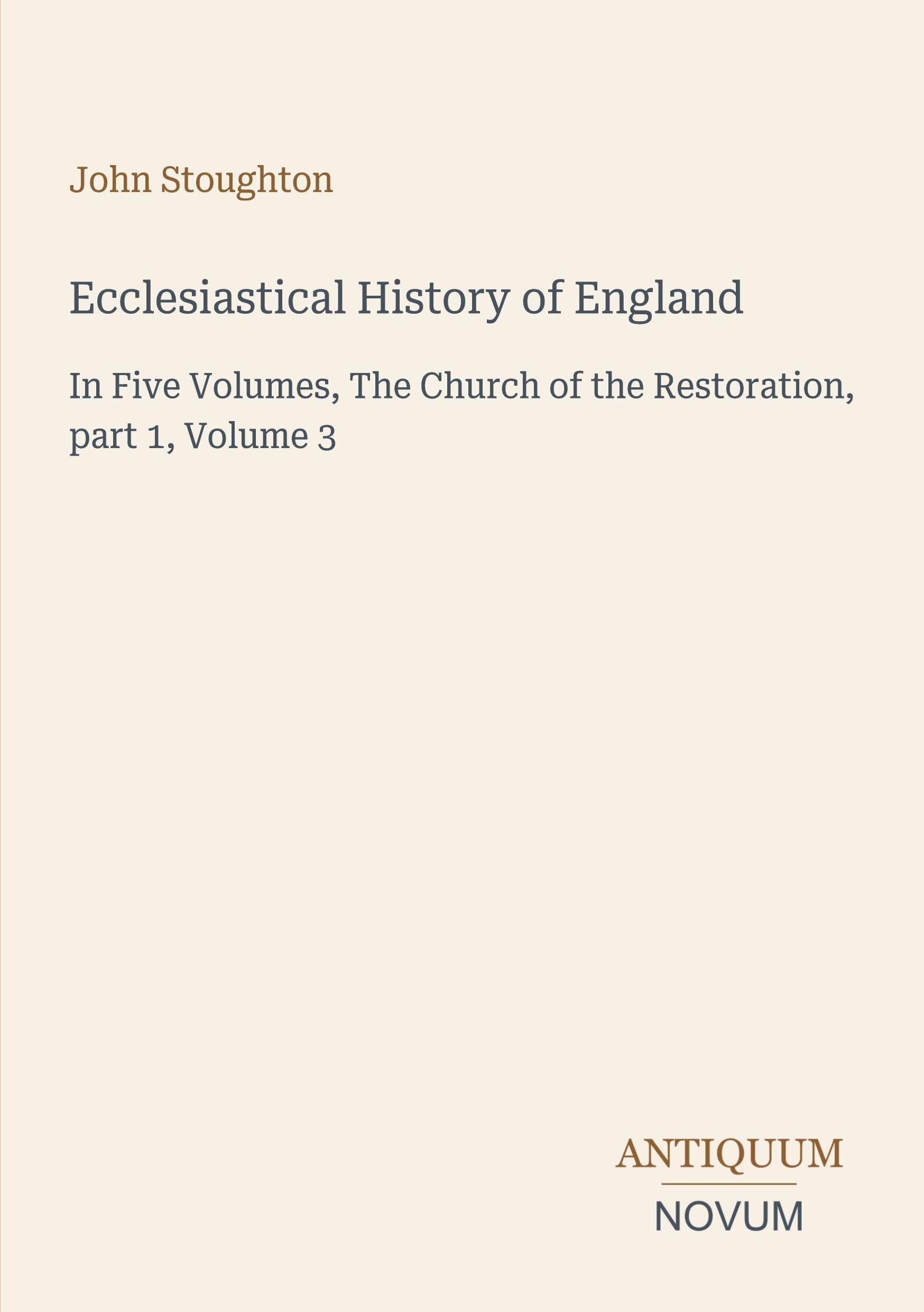 Ecclesiastical History of England