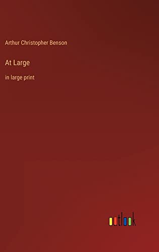 At Large: in large print