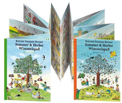 Berner, Rotraut Susanne Sommer & Herbst Wimmelspaß, Wendeleporello