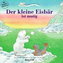 Der kleine Eisbär ist mutig