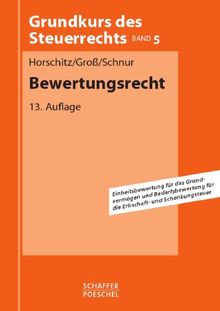 Bewertungsrecht: Einheitsbewertung für das Grundvermögen und Bedarfsbewertung für die Erbschaft- und Schenkungsteuer