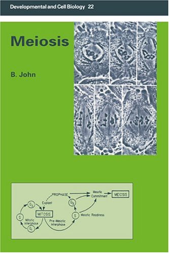 Meiosis (Developmental and Cell Biology Series, Band 22)