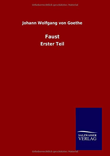Faust: Erster Teil