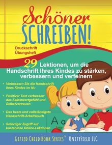 Schöner Schreiben!: Druckschrift Übungsheft