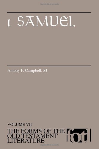 Forms of Old Testament Literature: 1 Samuel (Forms of the Old Testament Literature)