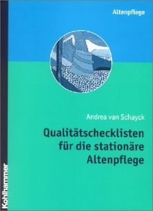 Checkliste in der stationären Altenpflege