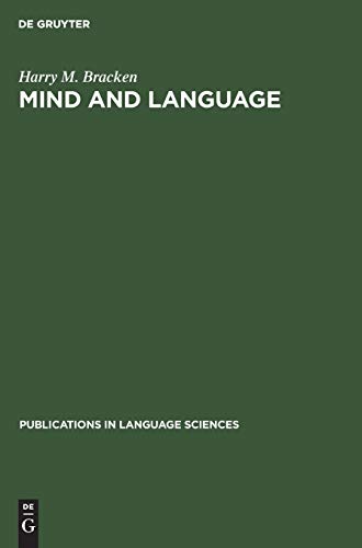 Mind and language: Essays on Descartes and Chomsky (Publications in Language Sciences, 14, Band 14)