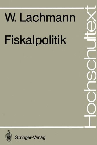 Fiskalpolitik (Hochschultext)