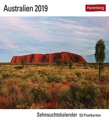 Australien - Kalender 2019: Sehnsuchtskalender, 53 Postkarten