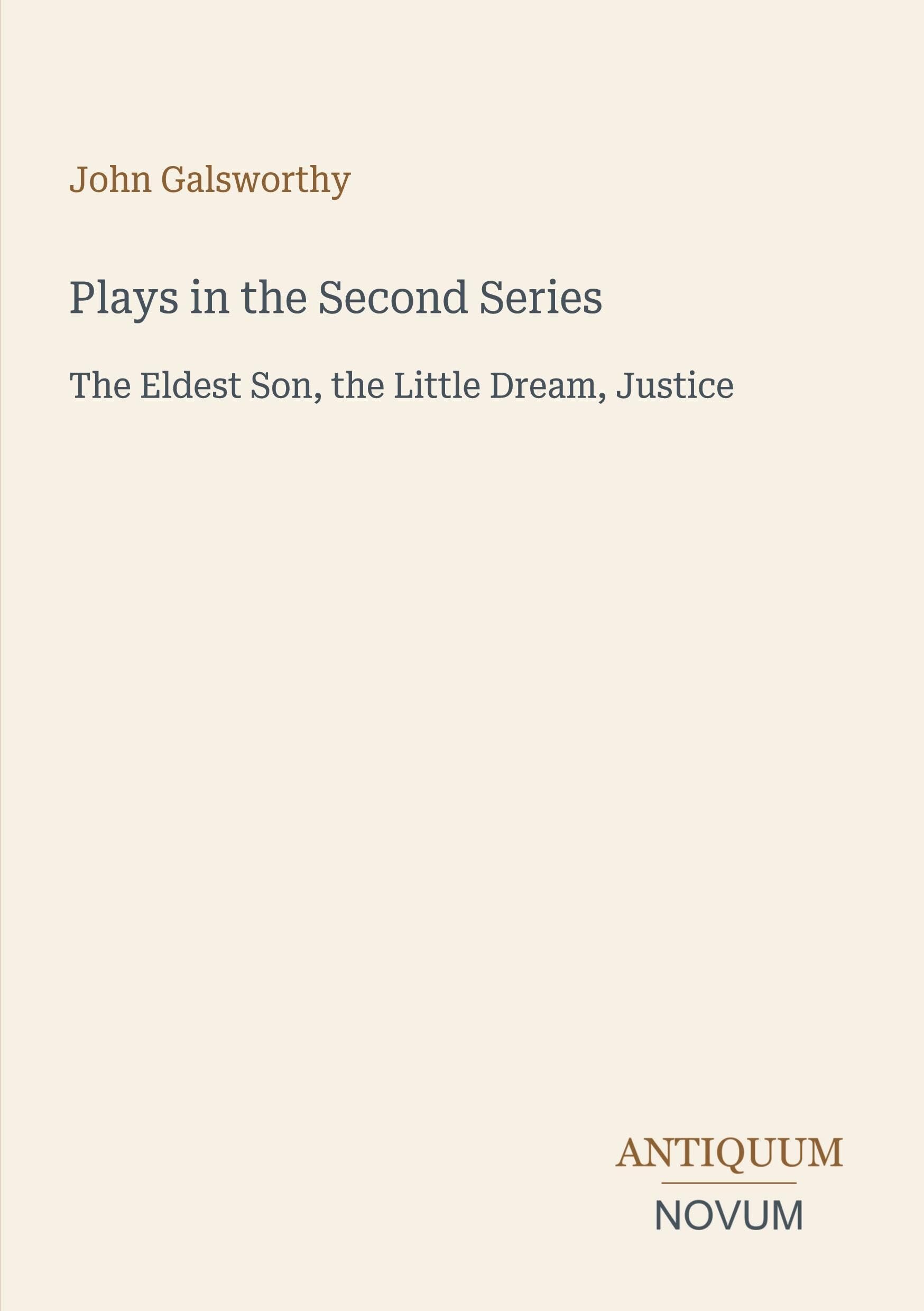 Plays in the Second Series
