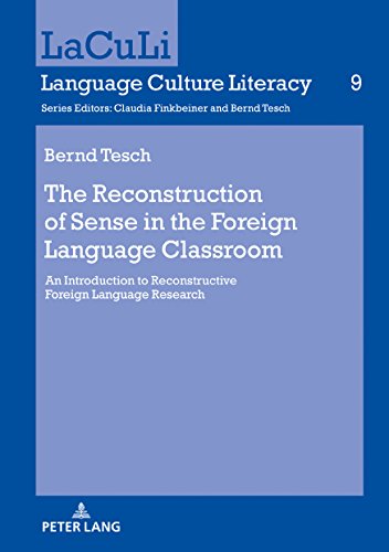 The Reconstruction of Sense in the Foreign Language Classroom: An Introduction to Reconstructive Foreign Language Research (LaCuLi. Language Culture Literacy, Band 9)