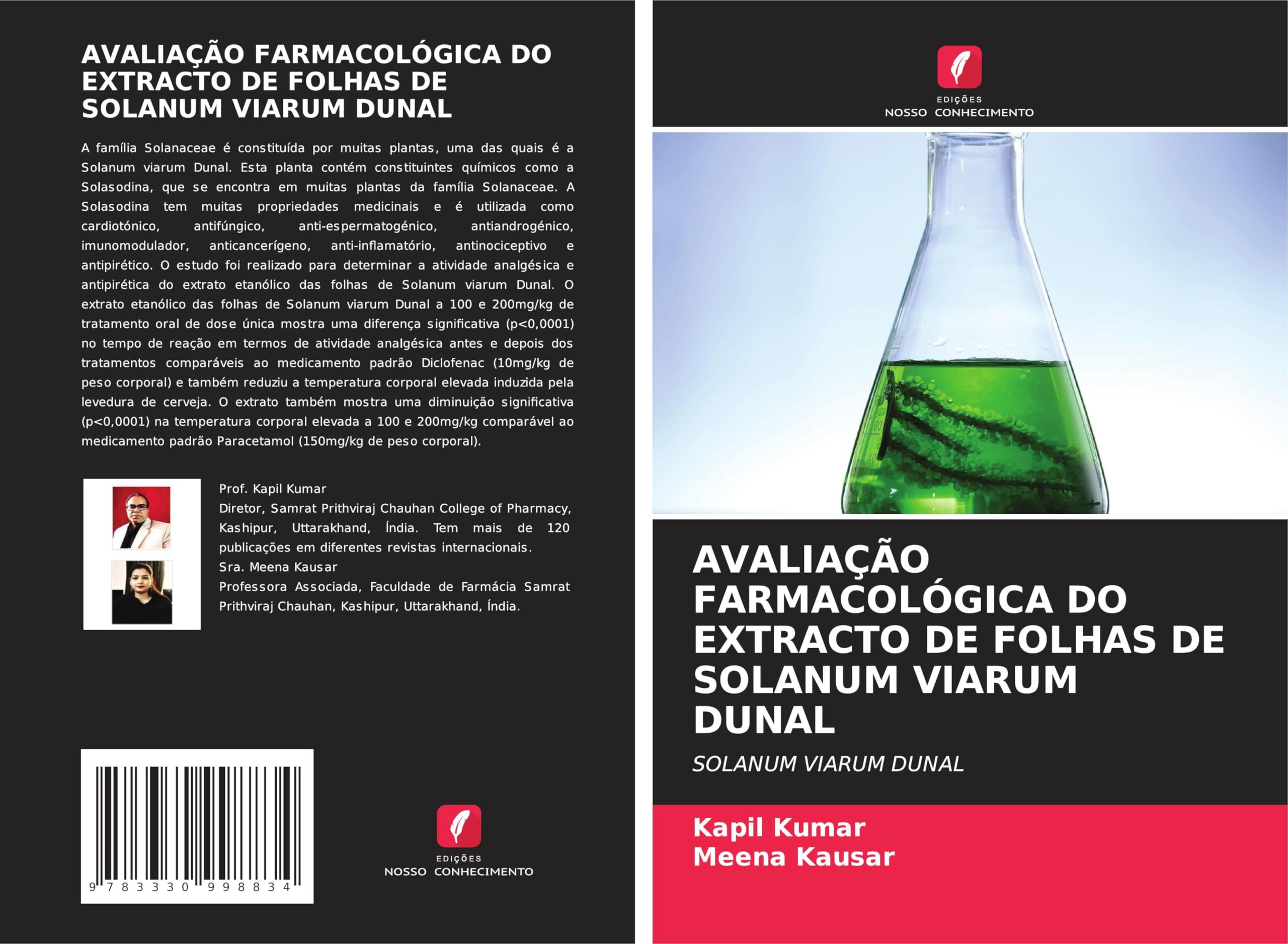 AVALIAÇÃO FARMACOLÓGICA DO EXTRACTO DE FOLHAS DE SOLANUM VIARUM DUNAL: SOLANUM VIARUM DUNAL