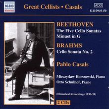 Casals spielt Bach Aufnahmen 1929-1939 Pablo Casals Great Cellists