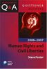 Q&a: Human Rights And Civil Liberties 2006-2007 (Blackstone's Law Questions And Answers)