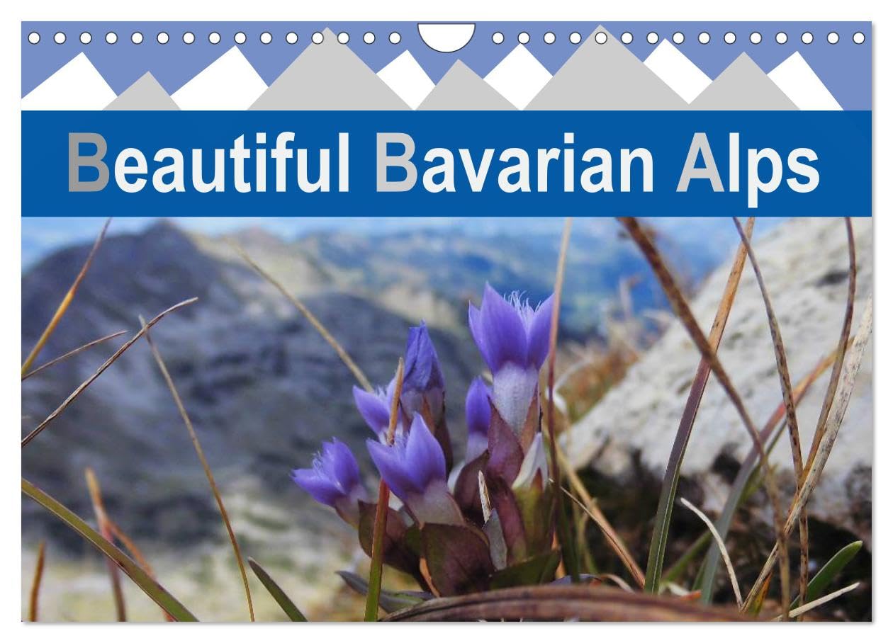 Beautiful Bavarian Alps (Wall Calendar 2026 DIN A4 landscape), CALVENDO 12 Month Wall Calendar: Beautiful images of the German Alps