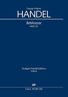 Belshazzar (Klavierauszug): HWV 61 (englisch/deutsch)