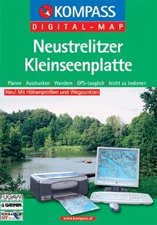 Neustrelitzer Kleinseenplatte: Digital Map mit Kurzführer