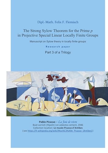 The Strong Sylow Theorem for the Prime p in Projective Special Linear Locally Finite Groups - Part 3 of a Trilogy: Manuscript on Sylow theory in locally finite groups - Part 3 of a Trilogy