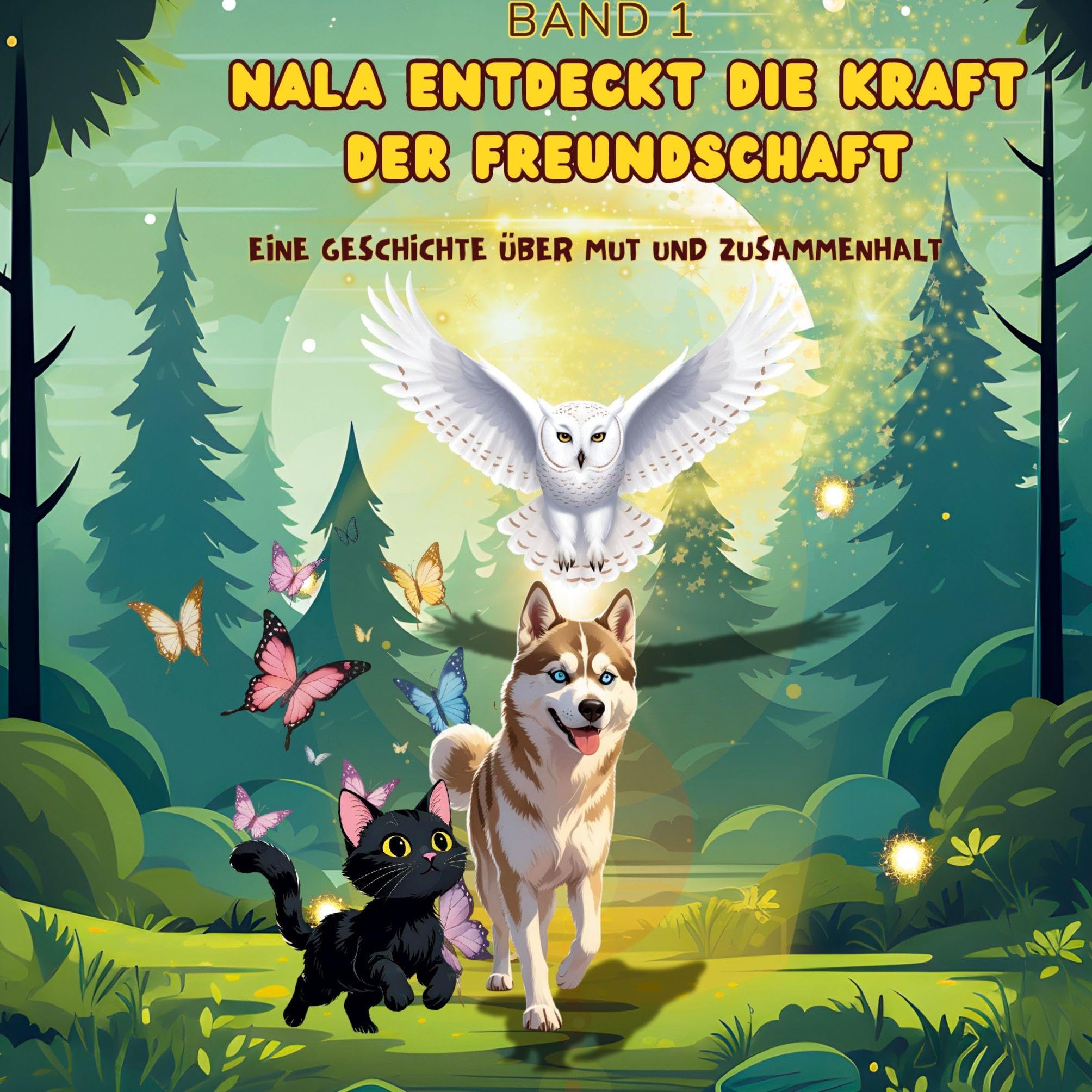 Nala entdeckt die Kraft der Freundschaft: Eine geschichte über mut und zusammenhalt
