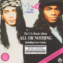 All Or Nothing Us Remix Album von Milli Vanilli | CD | Zustand sehr gut