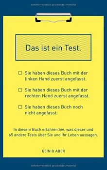 Das Testbuch