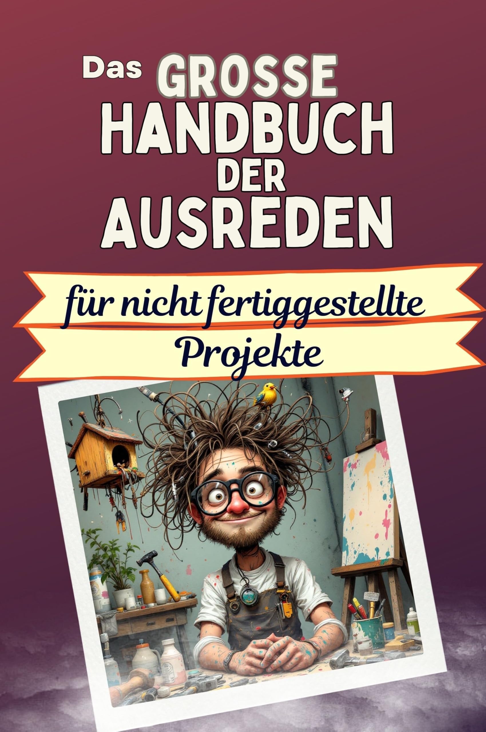 Das große Handbuch der Ausreden für nicht fertiggestellte Projekte - Das perfekte Geschenk für Erwachsene und Teenager für Weihnachten und Geburtstag