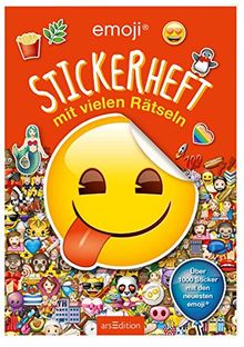 emoji - Stickerheft mit vielen Rätseln