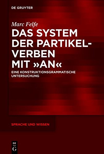 Das System der Partikelverben mit an: Eine konstruktionsgrammatische Untersuchung (Sprache und Wissen (SuW), Band 12)