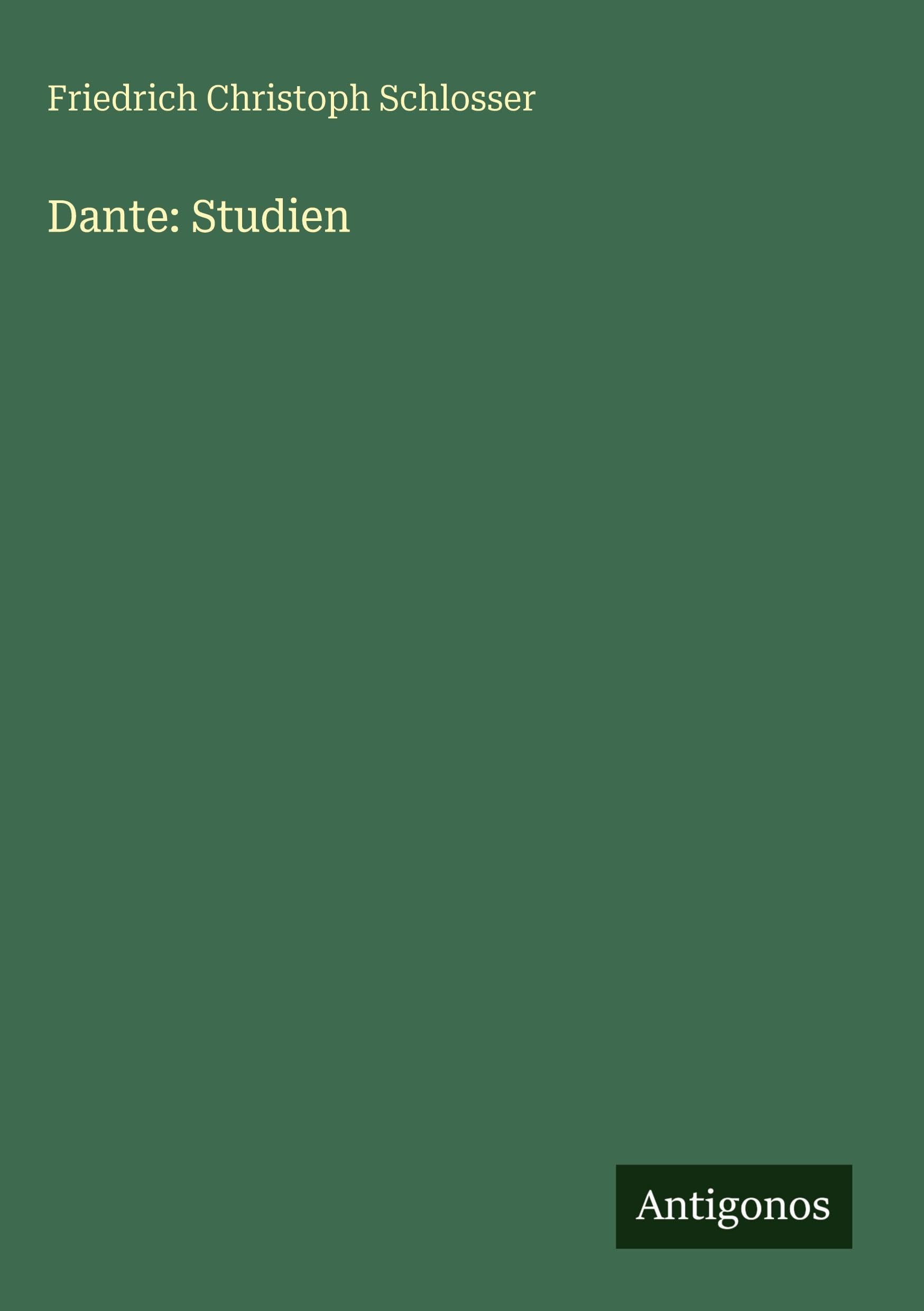 Dante: Studien