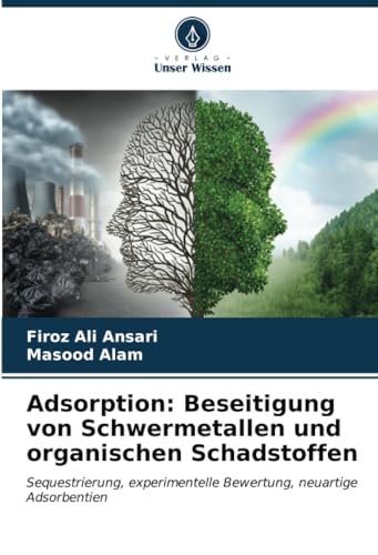 Adsorption: Beseitigung von Schwermetallen und organischen Schadstoffen: Sequestrierung, experimentelle Bewertung, neuartige Adsorbentien