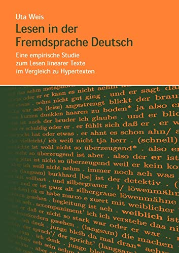 Lesen in der Fremdsprache Deutsch