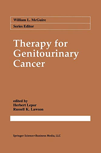Therapy for Genitourinary Cancer (Cancer Treatment and Research, 59, Band 59)