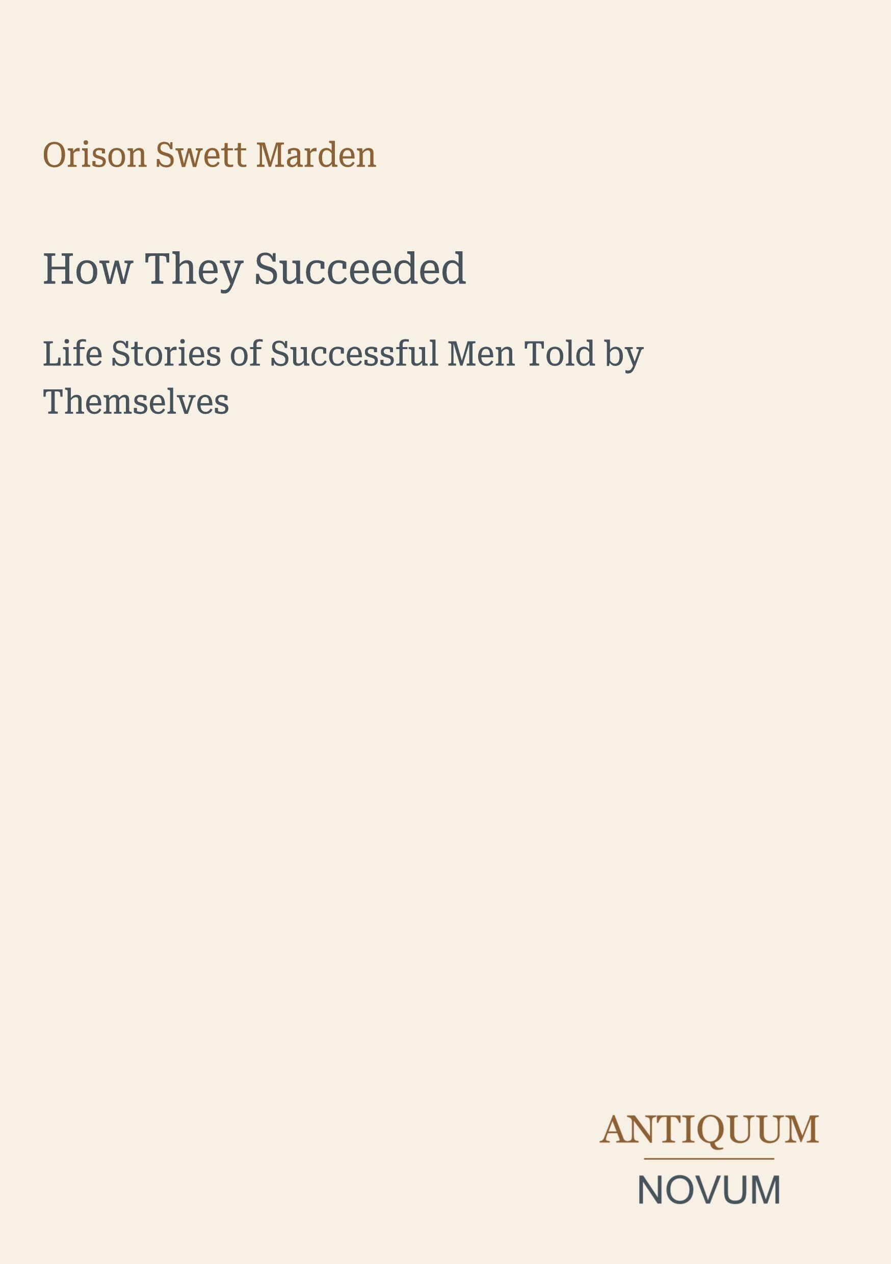 How They Succeeded