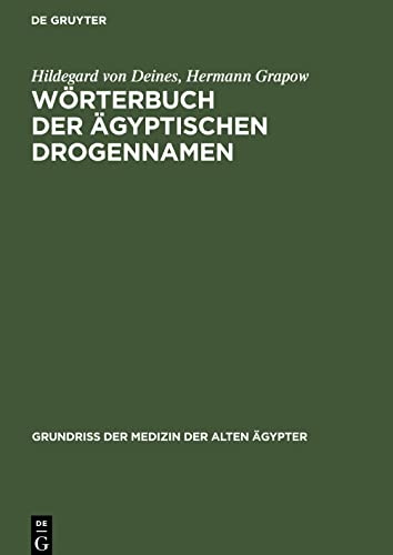 Wörterbuch der ägyptischen Drogennamen