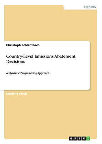 Country-Level Emissions Abatement Decisions: A Dynamic Programming Approach
