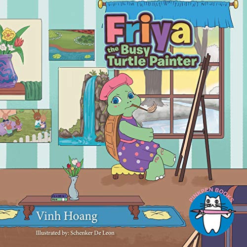 Friya the Busy Turtle Painter