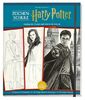 Aus den Filmen zu Harry Potter: Zeichenschule - Zeichne die Zauberwelt Schritt für Schritt: 10 Figuren & Hintergründe, 96-seitiges Buch mit Anleitung, 64-seitiger Skizzenblock