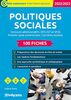 Politiques sociales : concours administratifs, BTS ESF et SP3S, premier cycle universitaire, carrières sociales : 100 fiches, catégories A, B, C, 2022-2023