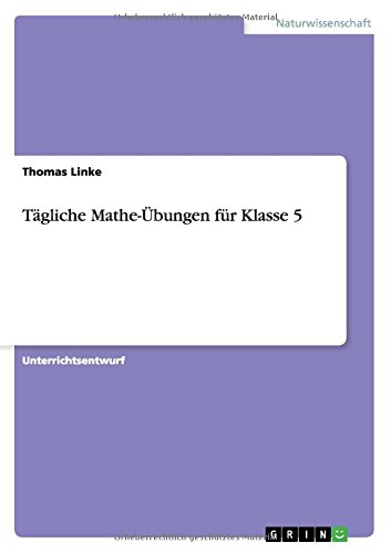 Tägliche Mathe-Übungen für Klasse 5