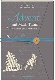 Briefbuch - Advent mit Mark Twain: 24 Geschichten und Aphorismen
