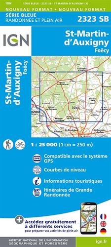 St.Martin d'Auxig 1 : 25000