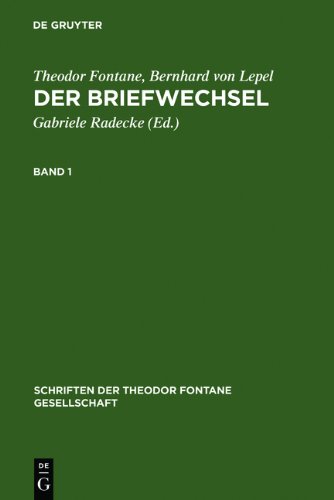 Der Briefwechsel. Kritische Ausgabe Band 1 und 2: Kritische Ausgabe: 2 Bände (Schriften Der Theodor Fontane Gesellschaft)