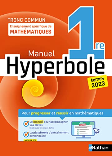 Hyperbole-1ère- Enseignement spécifique - Manuel - 2023 - Image 2