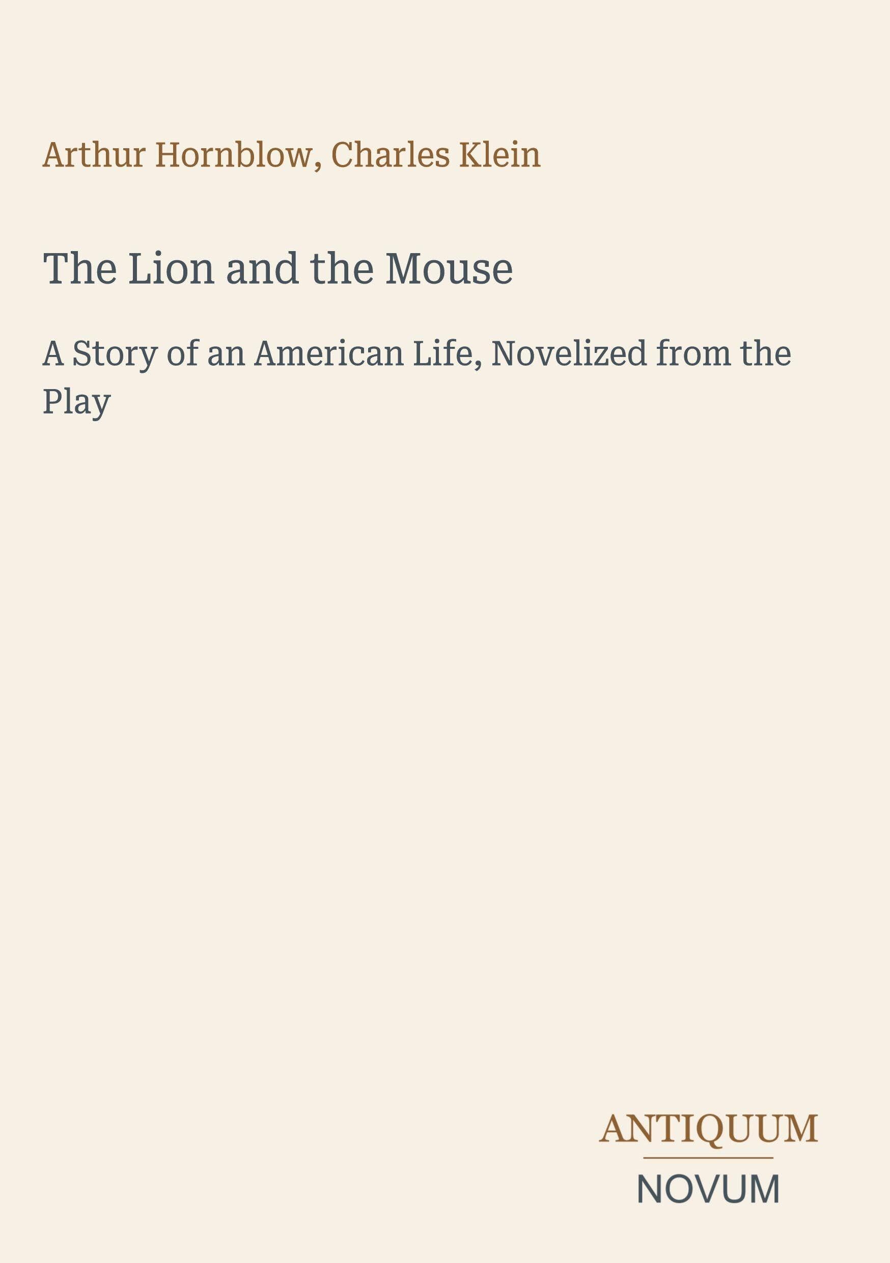 The Lion and the Mouse