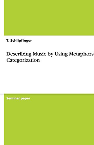 Describing Music by Using Metaphors and Categorization
