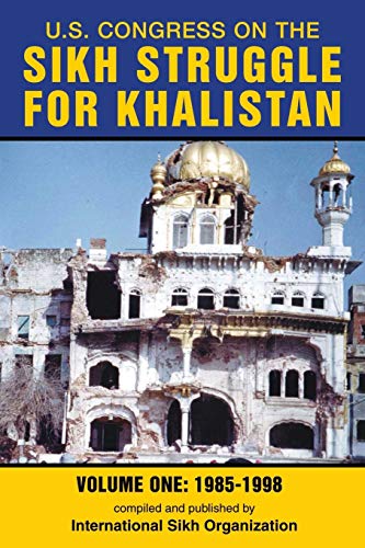 unbekannt U.S. Congress On The Sikh Struggle For Khalistan, Volume One 1985 - 1998