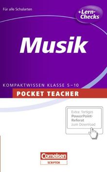 Pocket Teacher - Sekundarstufe I: Musik